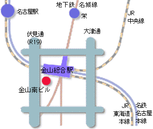 名古屋都市センター地図